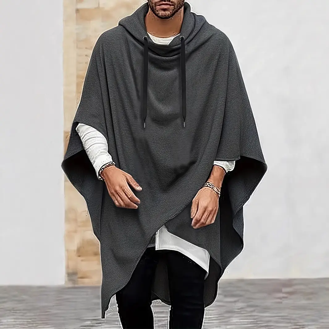 Men's Trench Coat Fashionable Cloak Tops