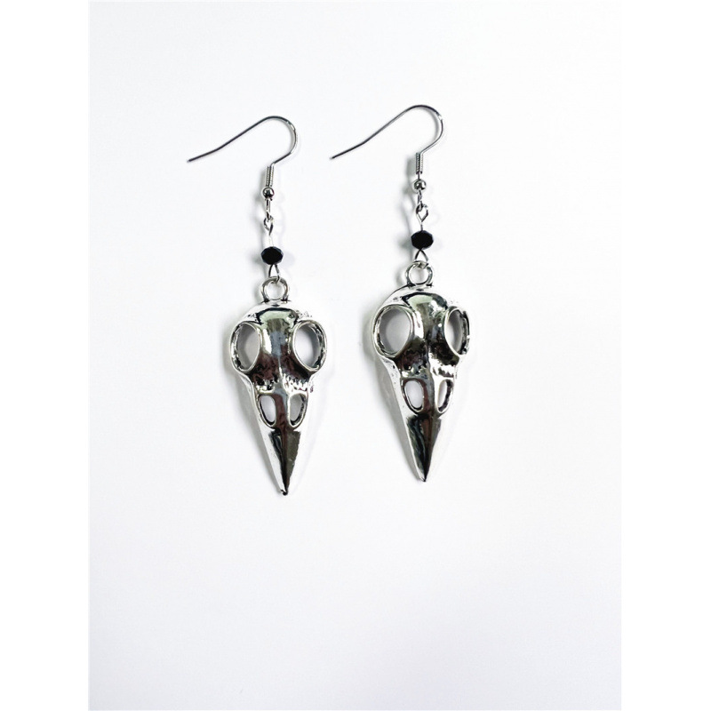 Bird-Head Gothic Jewelry Punk Earrings
