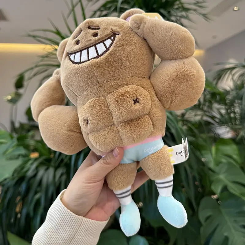 Funny Muscle Boyfriend Doll Plush Toy