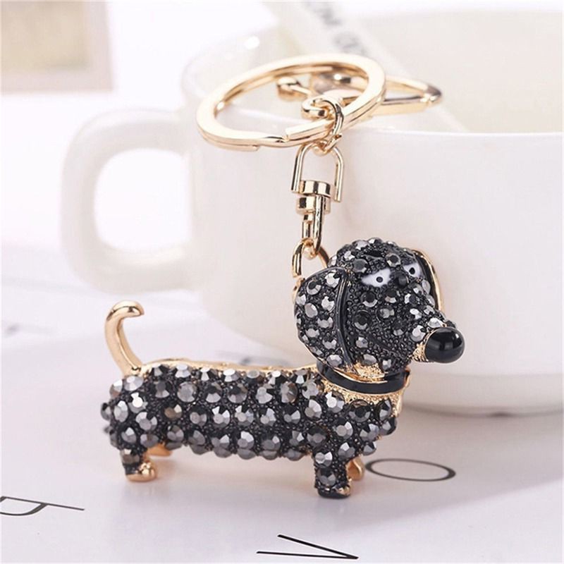 Title 7, Beautiful Dachshund Keychain