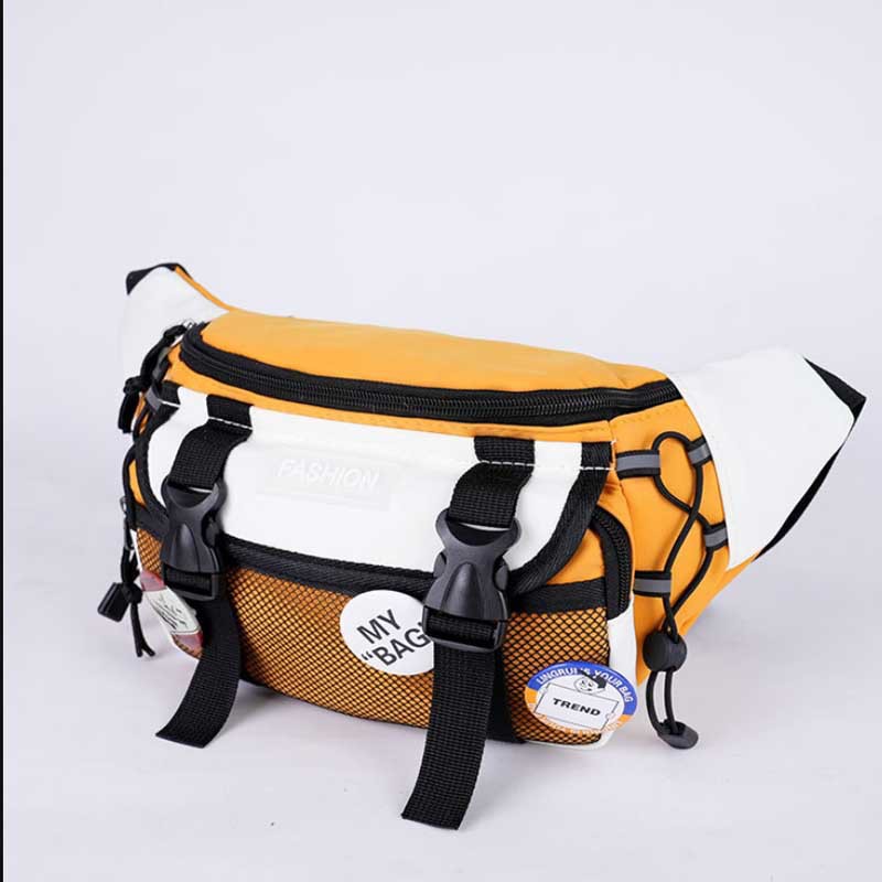 Cartoon Medal Mens Trendy Crossbody Bag