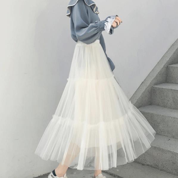 Fairy-style A-line Midi Dress For Spring And Summer Womens Wear