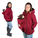 Three-in-one Multi-functional Mother Kangaroo Sweater Coat view 1
