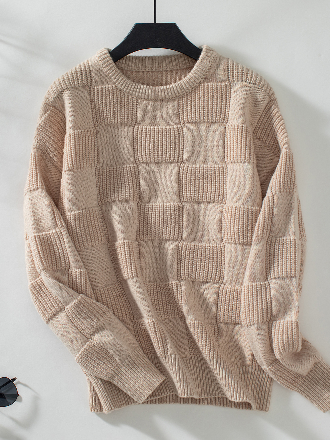 Title 11, Autumn And Winter New Loose Round Neck Sweater Top