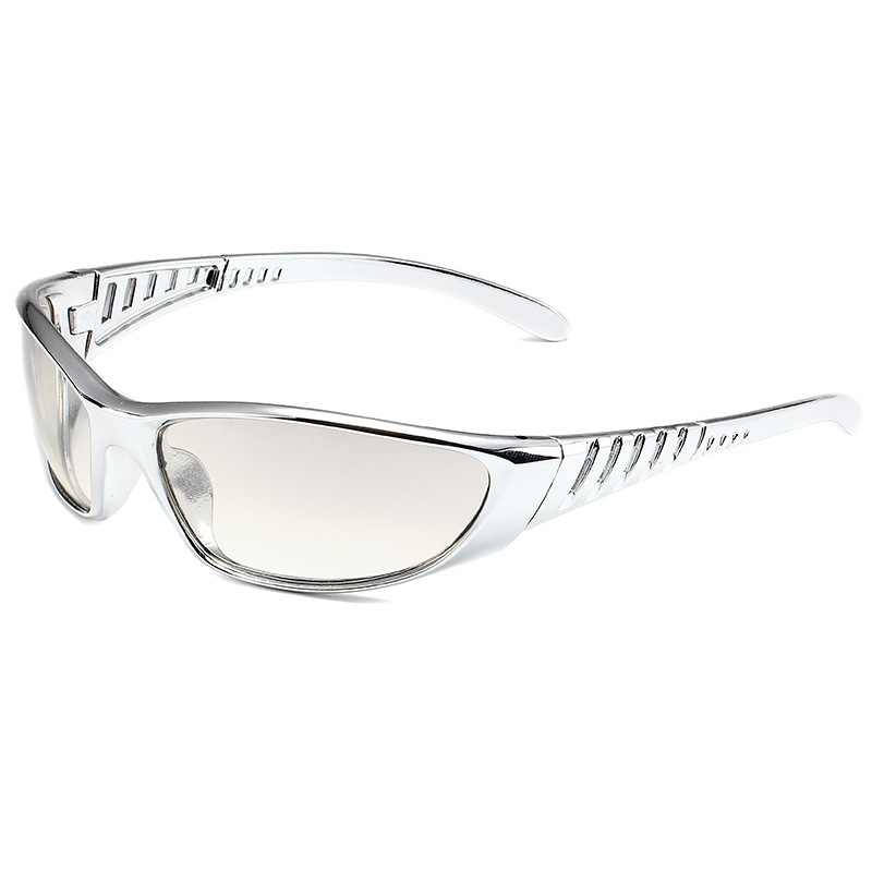 Women's Creative Multi-color Hollow-out Future Technology Sunglasses - Image 2