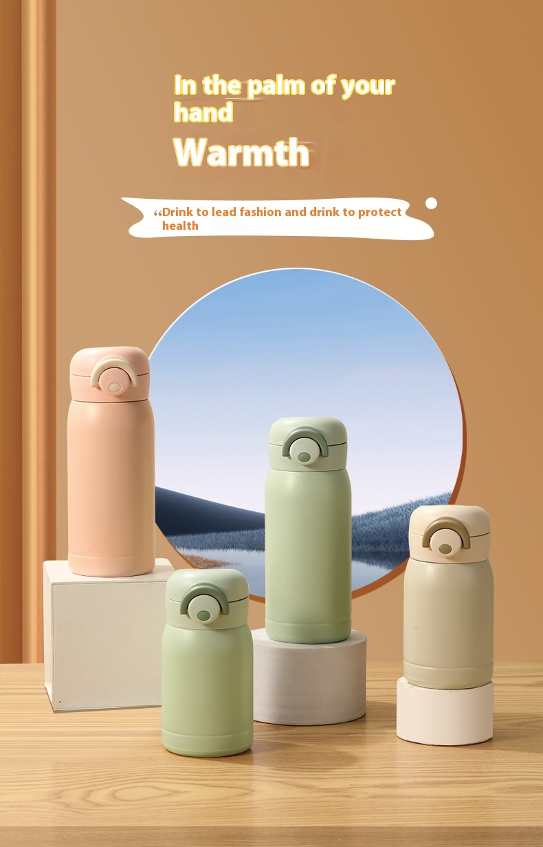 كوب ماء صغير من الستانلس ستيل 304 بسيط