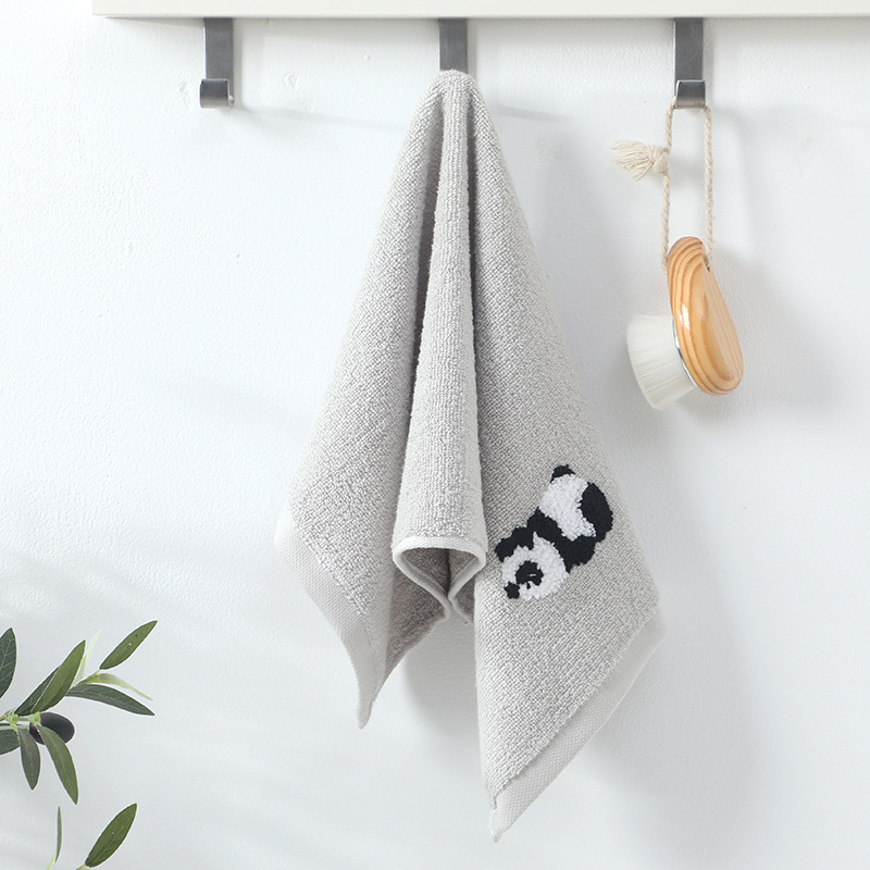 Children's Towel Home Soft Cartoon Face Towel Pure Cotton