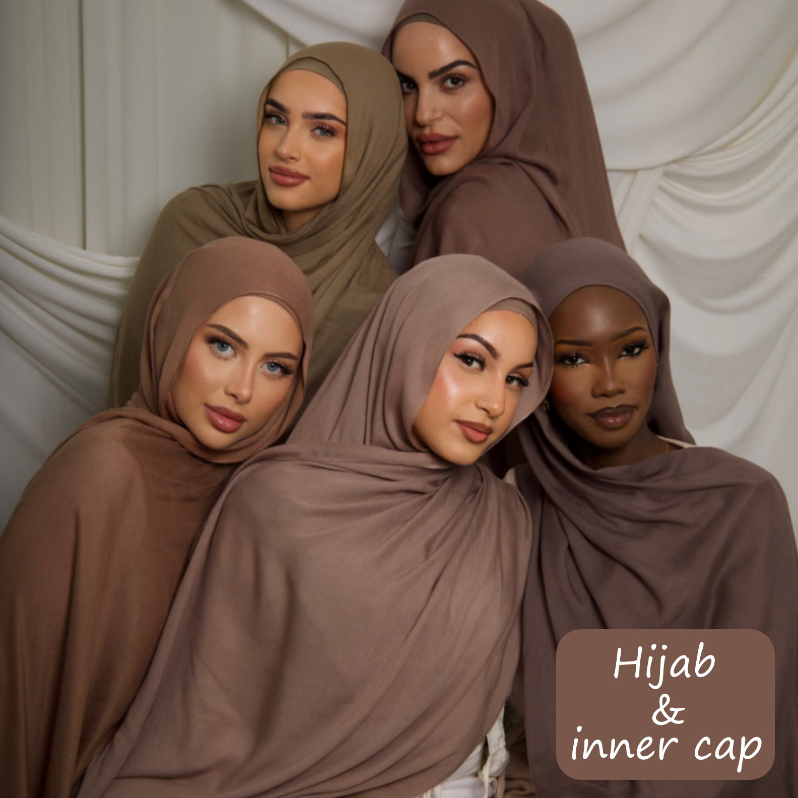 Solid-color Modal Cotton Scarf For Women