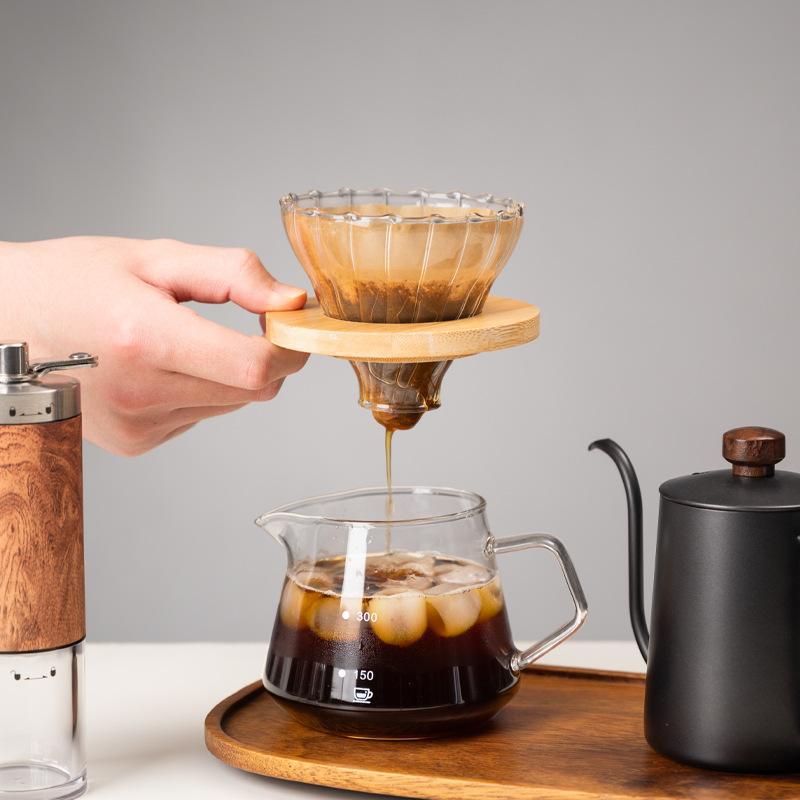Thickened, Heat-resistant Borosilicate Glass Pour-over