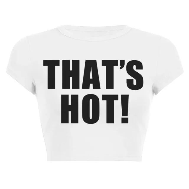 High Waist Short Sleeve T shirt Women's Summer White - Shop at LoveMi