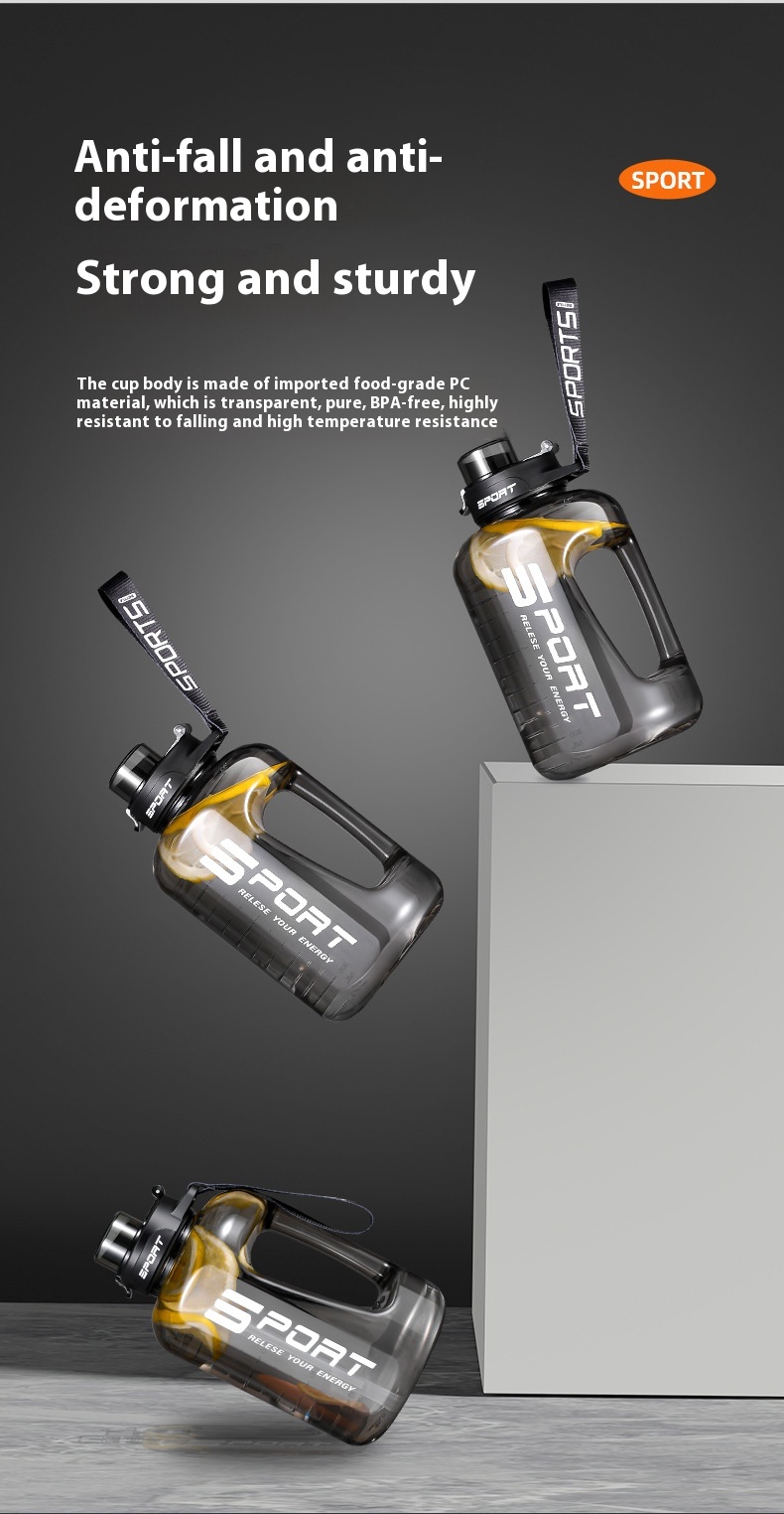 Large Capacity Barrels Outdoor Fitness Boys' Sports Kettle - Image 26