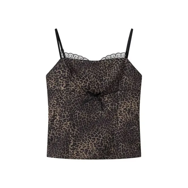 Women's Street Fashion Animal Print Camisole Animal Pattern - Shop at LoveMi