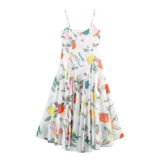 Oversized Swing Vacation Style Sling Dress - Shop at LoveMi