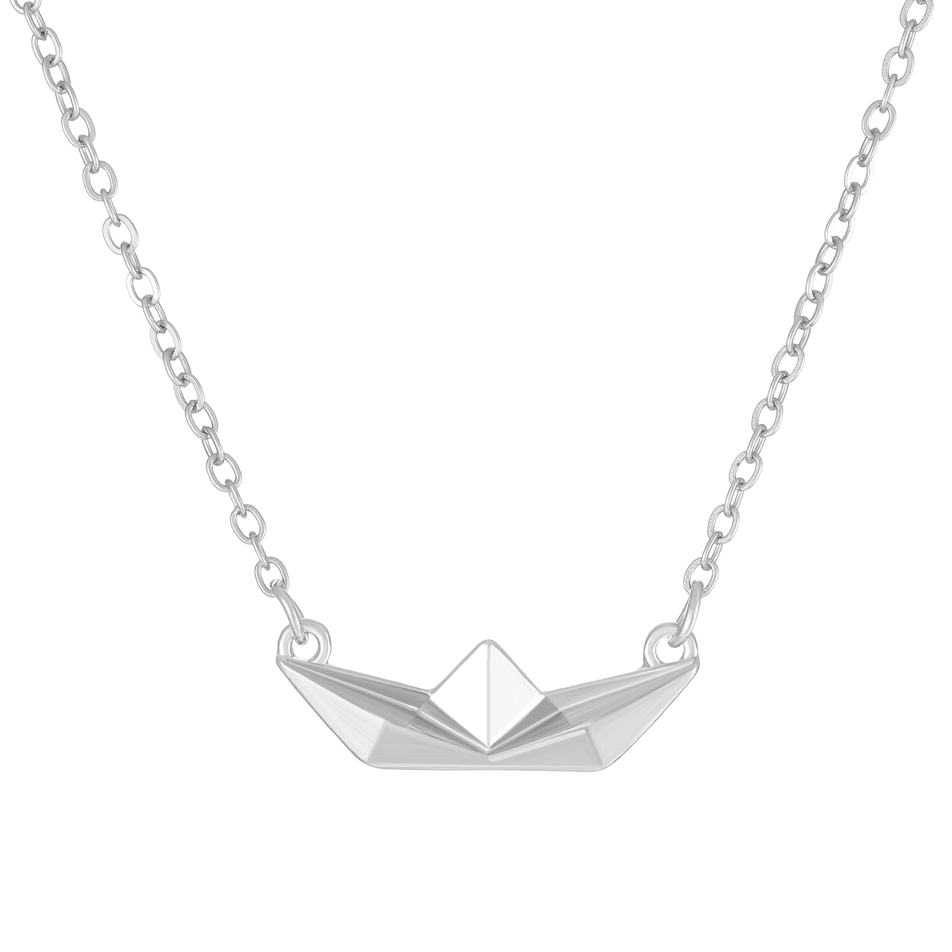 Alloy Ornament Personalized Boat Necklace Creative Fashion Necklace I Simple Clavicle Chain Jewelry