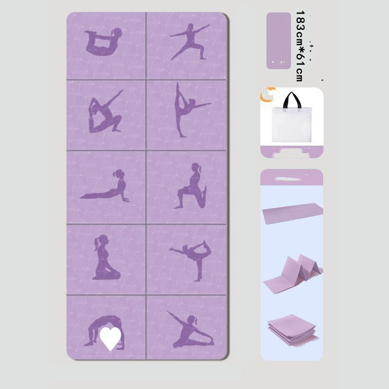 Yoga Figure Lilac Purple