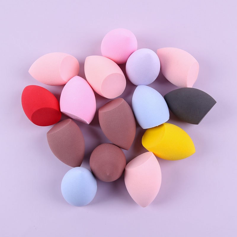 Solid-color Makeup Sponge Beauty Tool