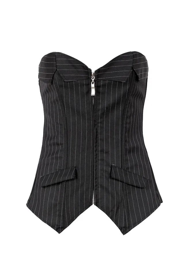 European And American Court Corset Women's Tight Black - Shop at LoveMi
