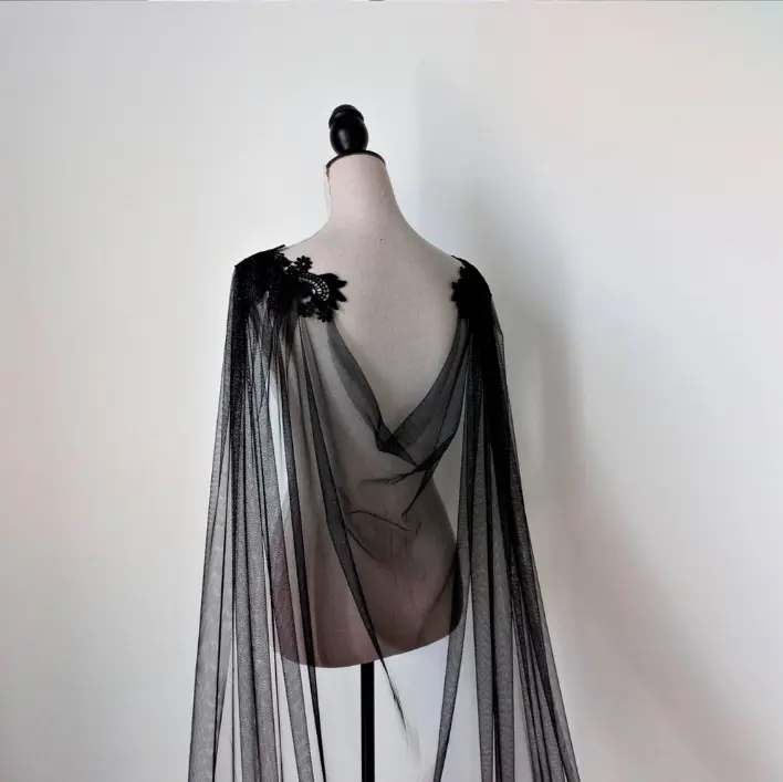 Mesh Lace New Style Bridal Wedding Shawl