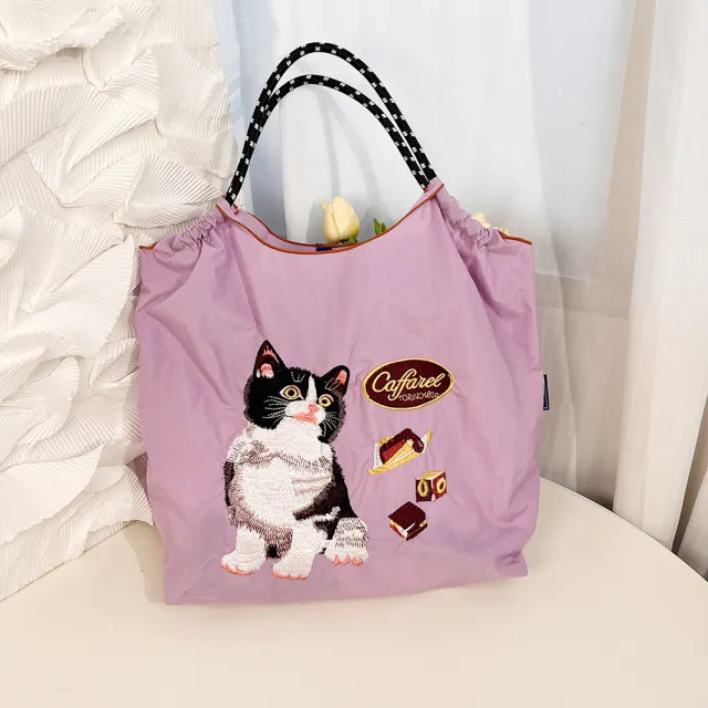 Large capacity Crossbody Bag Niche Canvas Purple - Shop at LoveMi