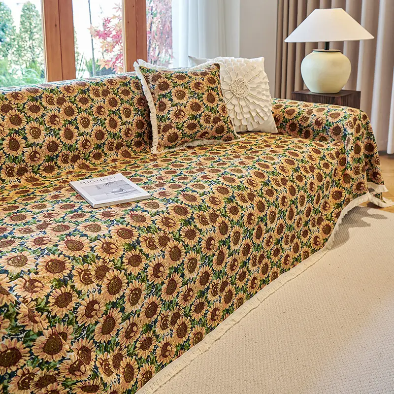 All-Season Cat-Proof One-Piece Sofa Cover Blanket