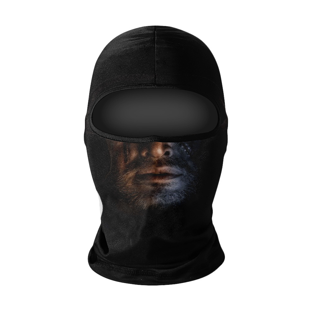 Summer Breathable Full Face Outdoor Sun Protection Quick-drying Ice Silk Headgear