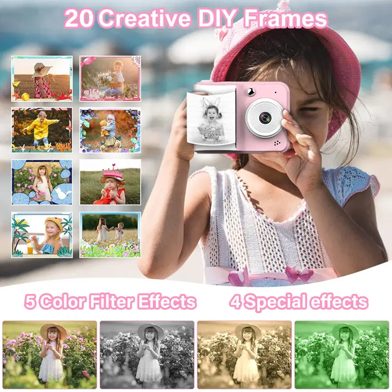 Mini Portable Photo Printing Camera