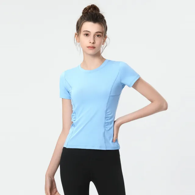 Running Thin T shirt Fitness Top Blue - Shop at LoveMi