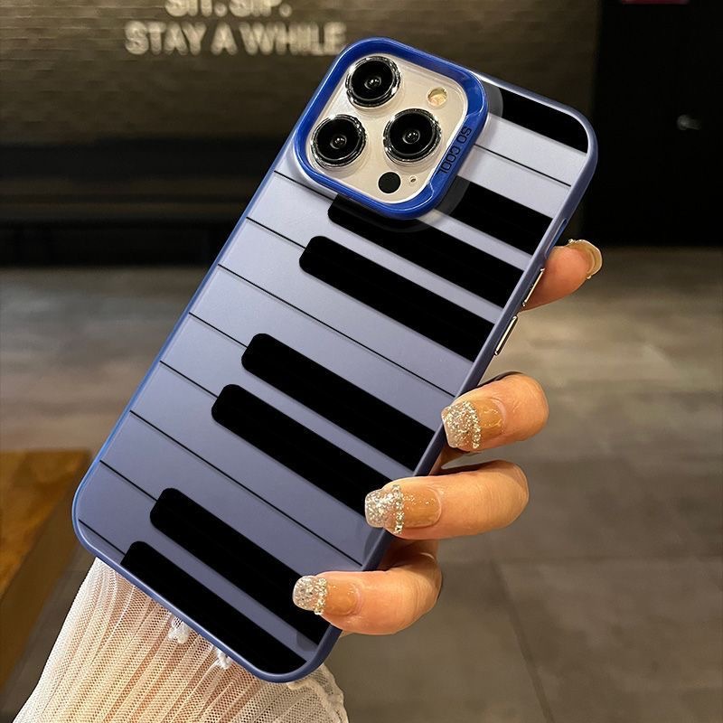 Black And White Piano Key-themed Phone Case