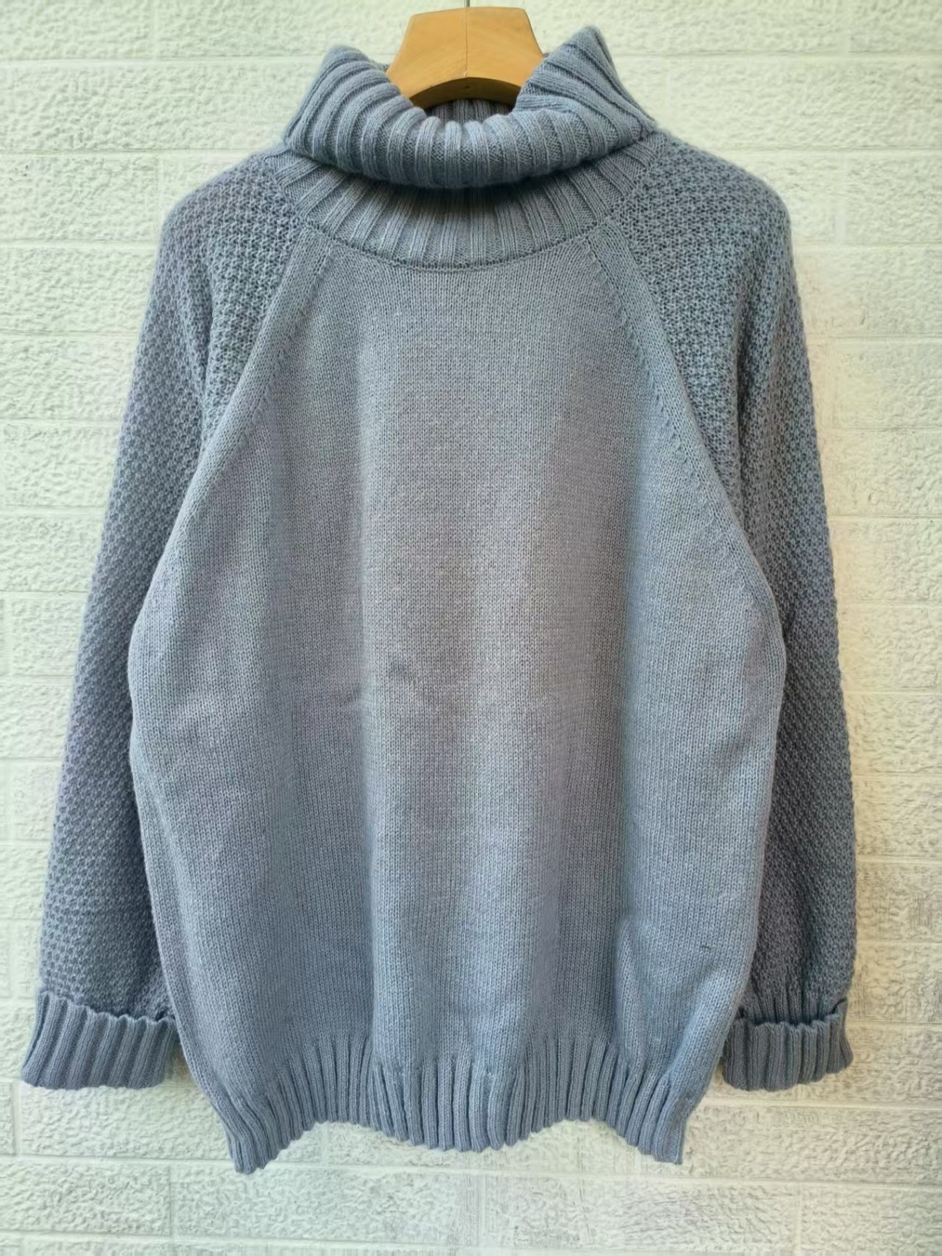 Women's mock neck sweater - Elegant Gray Pullover 1adb6635 b2eb 49db b2bf 61c98df23028