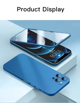 Գերբարակ երկկողմանի պատյան Apple iPhone 12 շարքի համար՝ 360° գաղտնիության պաշտպանությամբ