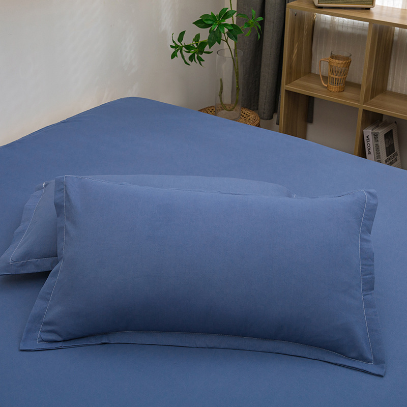 Dark Blue Pillowcase