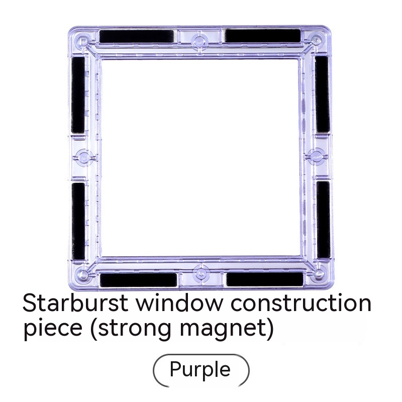 Building Block Pieces Purple