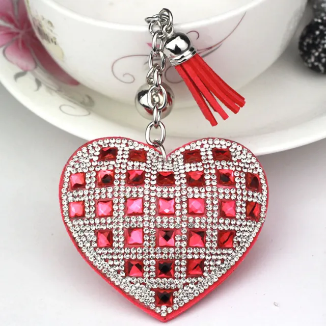 European And American Style Personalized Gift Keychain Pendant Rose Red - Shop at LoveMi