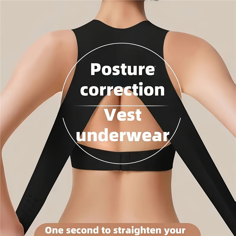 Womens Wireless Front-and-back Double-hook Sports Bra For Cycling