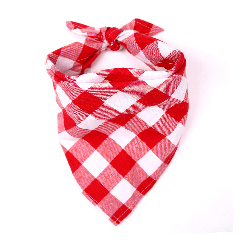 BA060 Red And White Plaid