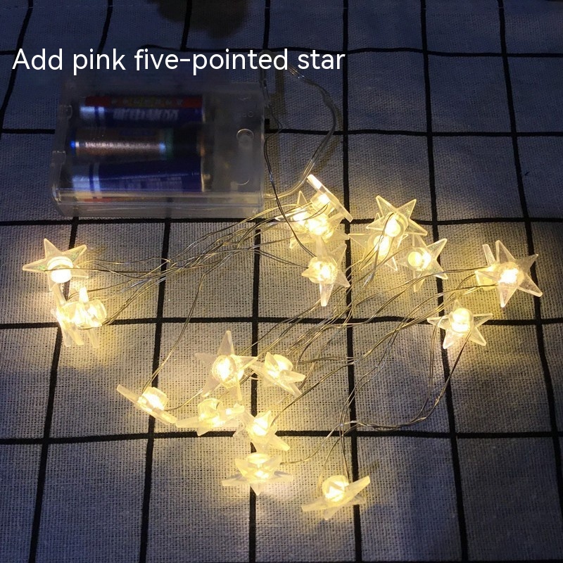 Five Pointed Star Warm White