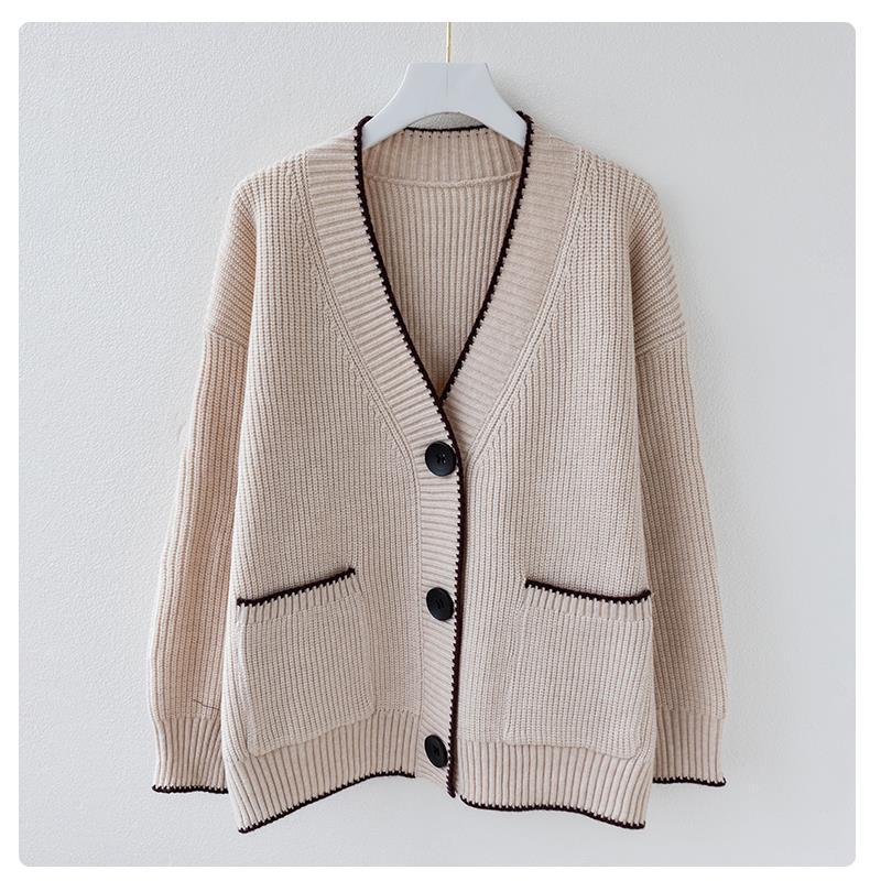 Title 12, Cappotto in stile outerwear con maglione ampio ...