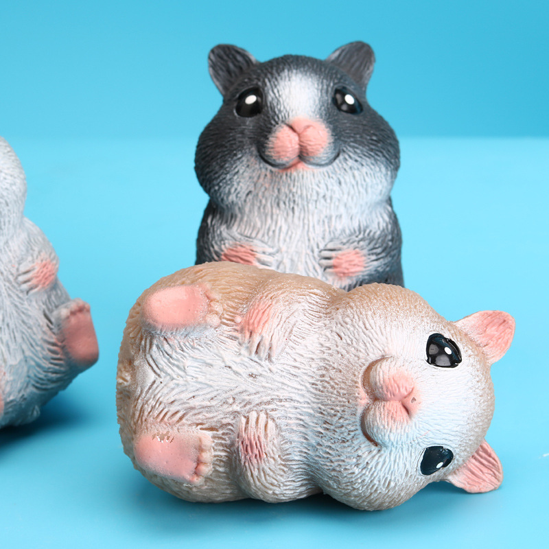 Creative Pressure Relief Hamster Toy Squeezing Toy Vent Animal Ball Girl Large Cute Mouse Slow Rebound Artifact