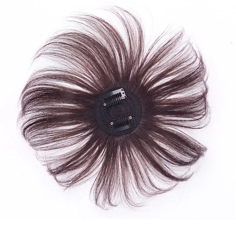 Womens Real-hair Hairpiece For Top-of-head Coverage