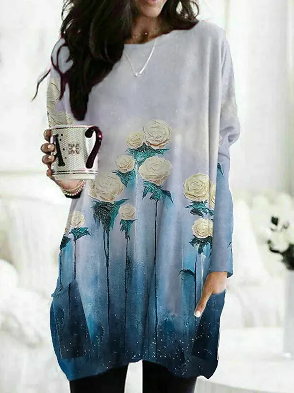 Ladies New Long Sleeve Dress Fl1M212211T 3Xl - Shop at LoveMi
