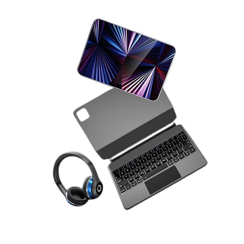 Suspension Magic Control Keyboard For Tablet Computer Integrated Tablet Magnetic Suction Protective Cover