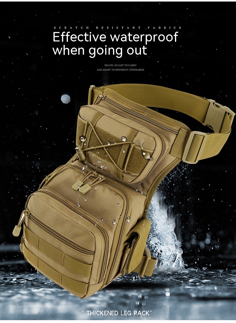Multifunctional Mobile Waist Bag Men's Outdoor Tactics Leg Bag — foto 13