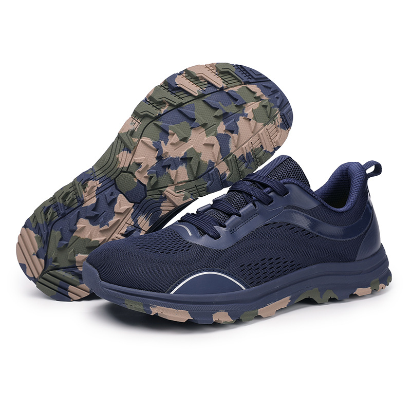 Wide-toe Outdoor Lightweight Breathable Mesh Cushioned Hiking Shoes 7