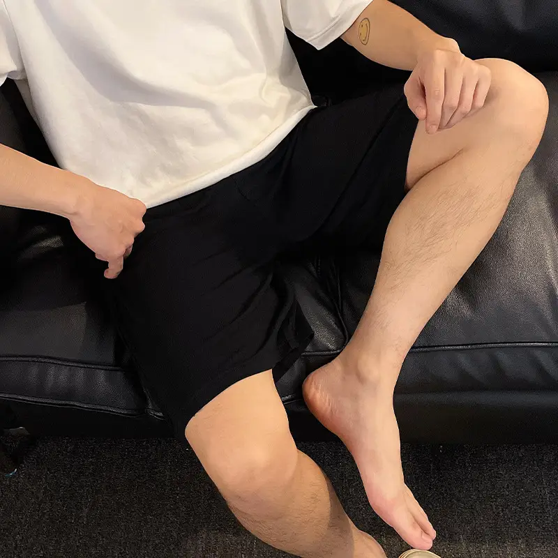 Men's Pajama Trousers Thin Modal Home Pants Loose Cold Short