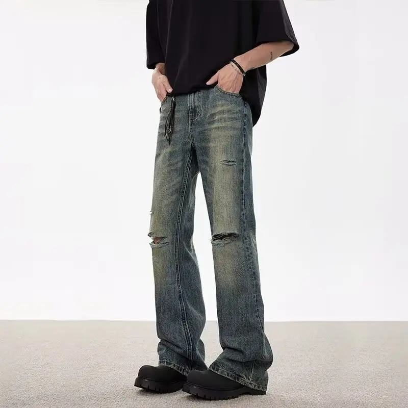 Mens Jeans Stylish Comfortable And Loose-fitting
