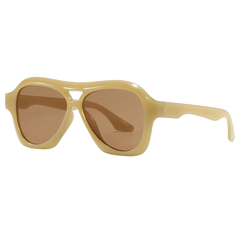 Simple Large-frame Sun-blocking Sophisticated Sunglasses - Image 10