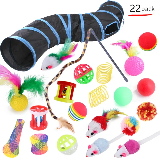 Cat Toy Set Funny Cat Assembled Toys Cat Tunnel Cat Tunnel Pet Supplies B99505 - Shop at LoveMi