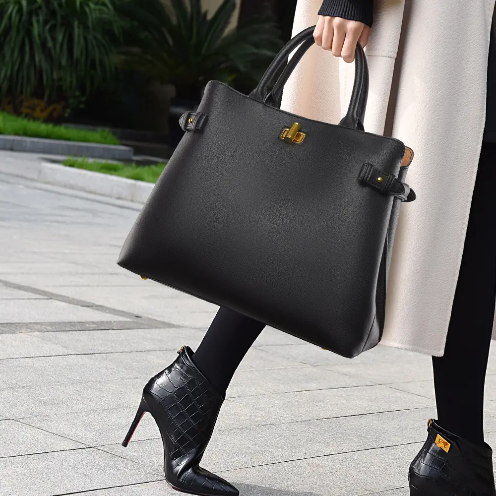 Womens Versatile Fashionable Large-capacity Tote Bag
