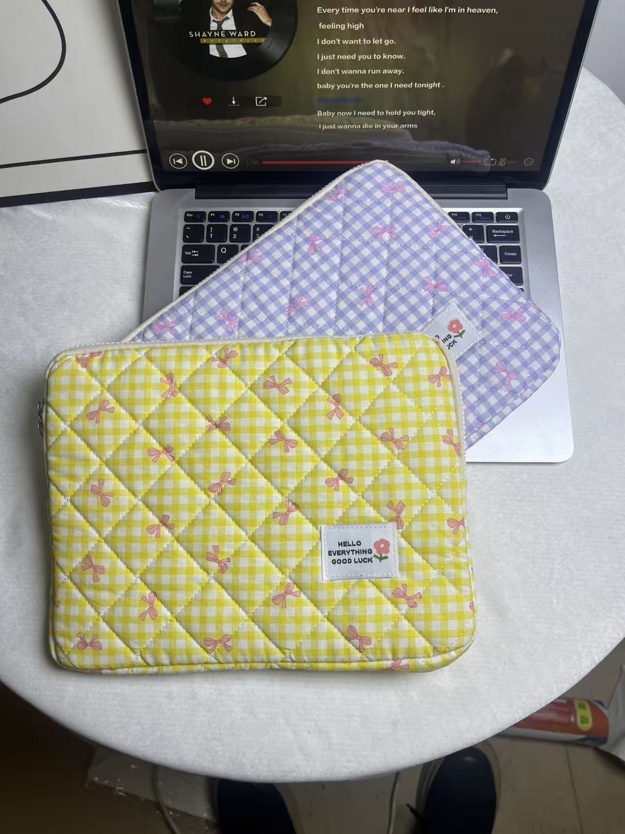 Versatile Printing Polyester Tablet Storage Bag