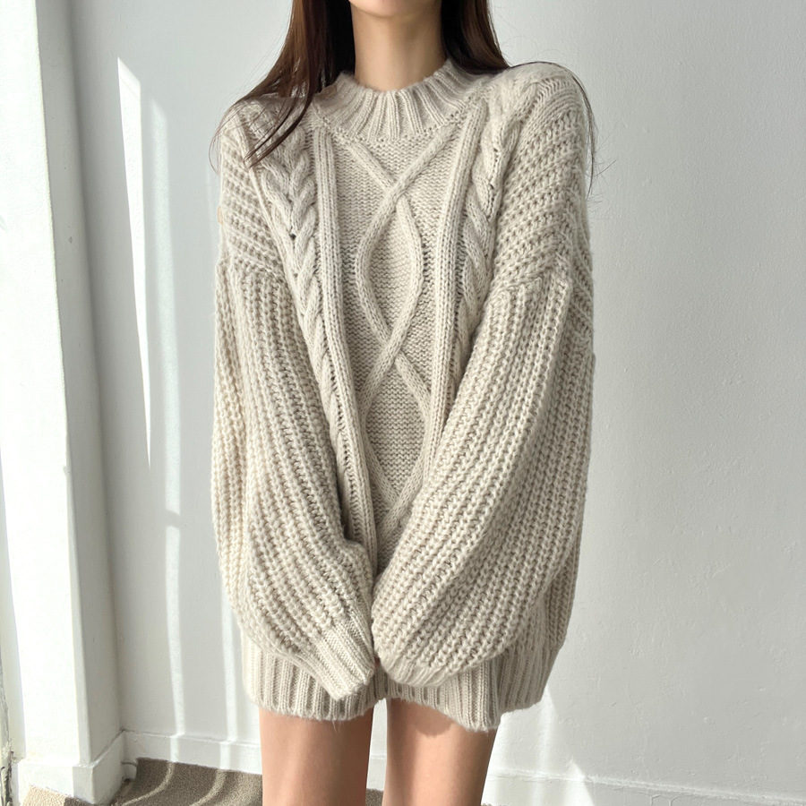 Retro Simple Round Neck Side Buckle Off-the-shoulder Design Dress 12 Retro Simple Round Neck Side Buckle Off-the-shoulder Design Dress